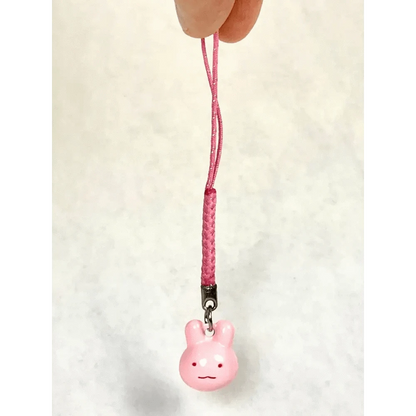 BCmini Keychains Pink Rabbit Bell