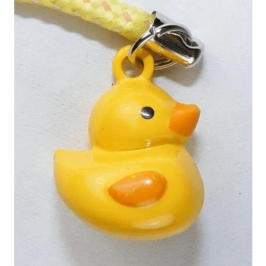 BCmini Keychains Yellow Ducky Bell