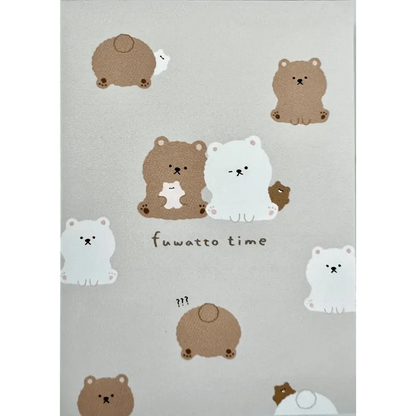 BCmini Memo & Notepads Bear Mini Notepad