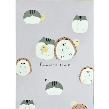 BCmini Memo & Notepads Hamster Hedgehog Mini Notepad