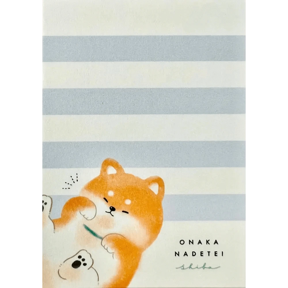 BCmini Notebooks & Notepads CRUX Shiba Dog Mini Notepad-10