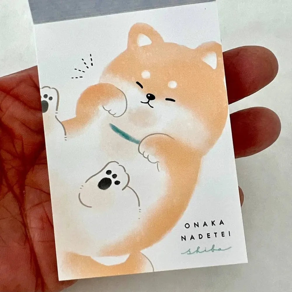 BCmini Notebooks & Notepads CRUX Shiba Dog Mini Notepad-10