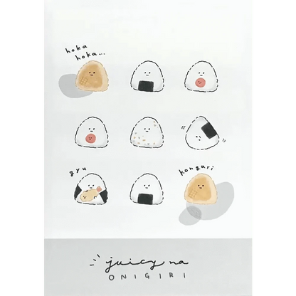 BCmini Notebooks & Notepads Onigiri Mini Notepad