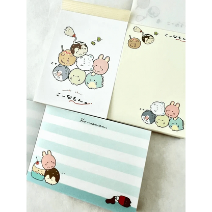 BCmini Notebooks & Notepads Round Animals Takoyaki Mini Notepad