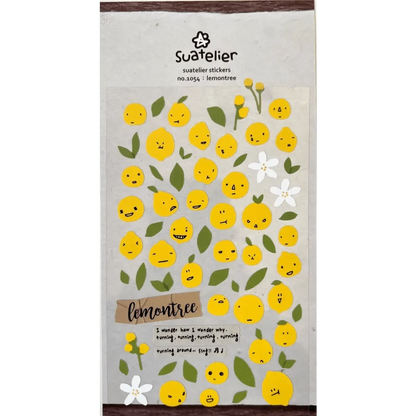 BCmini Sticker Sheet LEMON TREE STICKERS