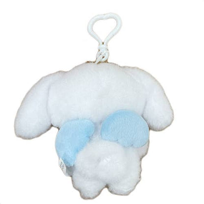BCZShop Keychains Sanrio Fuzzy Heart Plush Keychain - Cinnamoroll