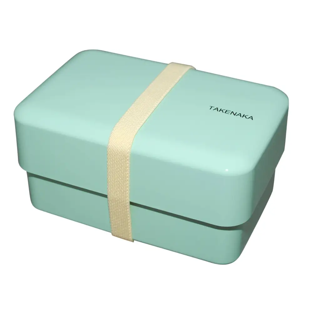 Bento Nibble Box - Made of Recycled Plastic Bottles: Pistachio Green - lunch boxes & totes