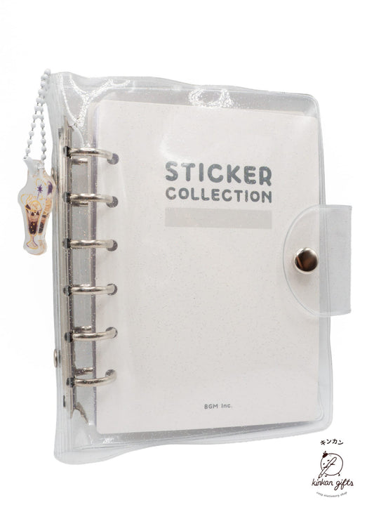 BGM INC. Decorative Stickers Clear BGM - Reusable Sticker Book - A6