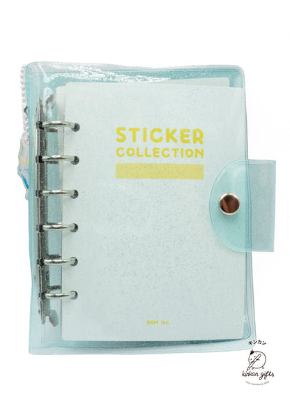 BGM INC. Decorative Stickers Light Blue BGM - Reusable Sticker Book - A6