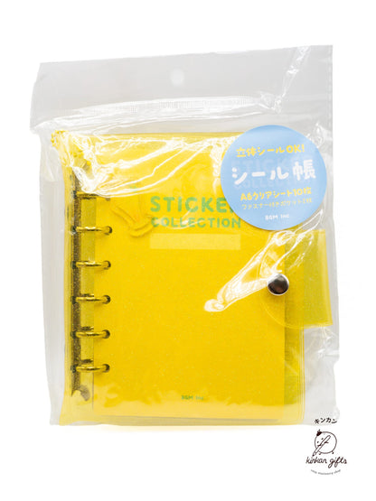 BGM INC. Decorative Stickers Yellow BGM - Reusable Sticker Book - A6