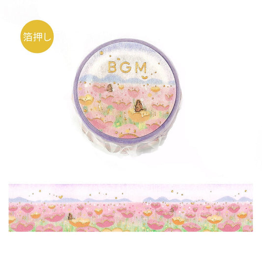 BGM INC. Dreamscape* Flower Garden BGM Washi Tape -Dreamscapes