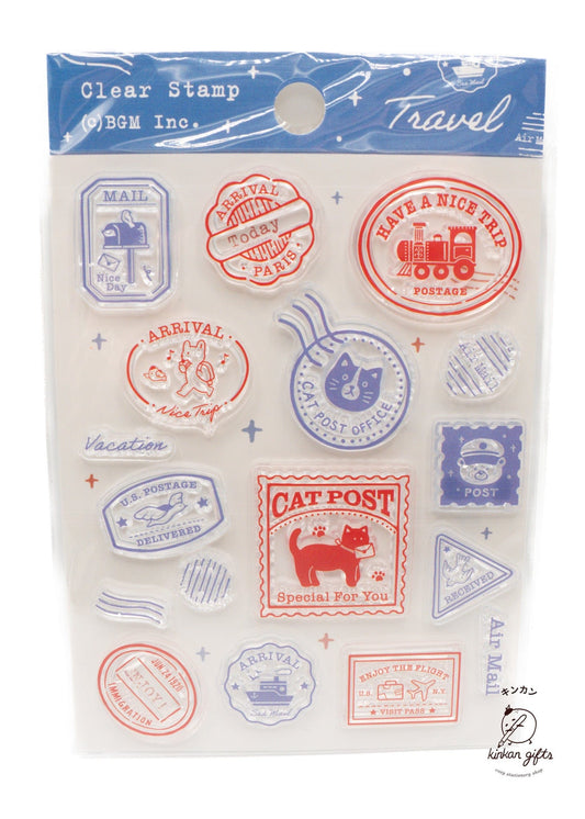 BGM INC. Stamps & Ink Pads Clear Stamps Traveling Stamps BGM Stamp Clear Stamp