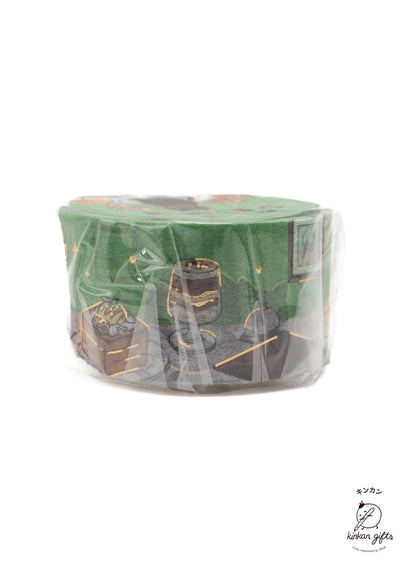 BGM INC. Washi Tape BGM Washi Tape Black-cat Coffee Shop Cat