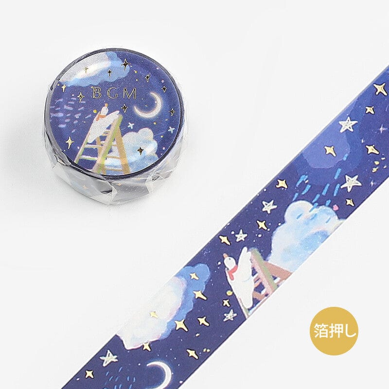 BGM INC. Washi Tape Galactic Island BGM Washi Tape Little World