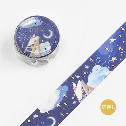 BGM INC. Washi Tape Galactic Island BGM Washi Tape Little World