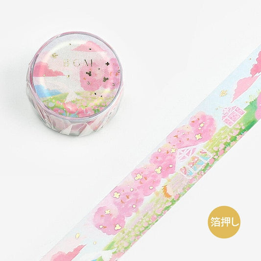 BGM INC. Washi Tape Garden of Dreams BGM Washi Tape Little World