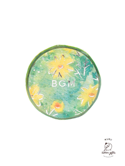 BGM INC. Washi Tape Hinagiku BGM Washi Tape - Watercolor Flower