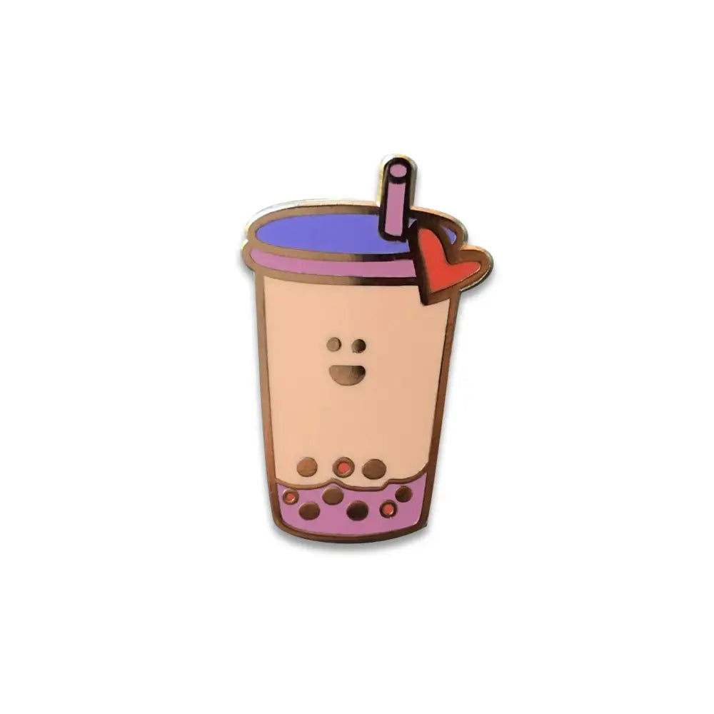 Bubble Best-tea Enamel Pin