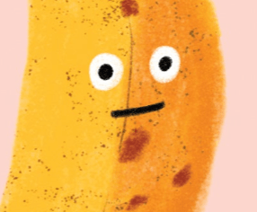 Carolyn Suzuki BANANA GUY - Birthday Card