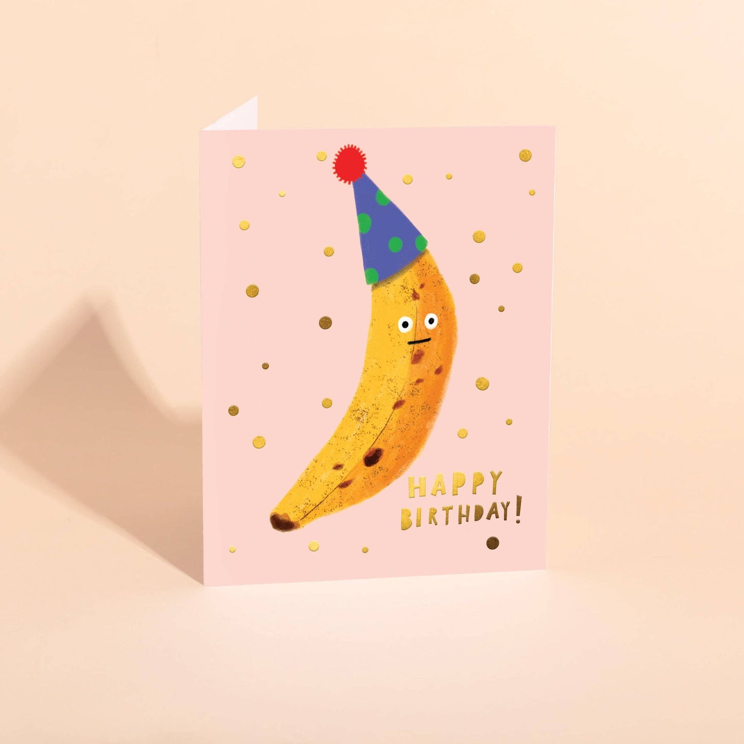 Carolyn Suzuki BANANA GUY - Birthday Card
