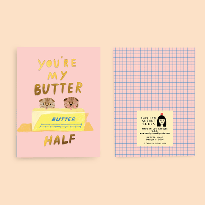 Carolyn Suzuki BUTTER HALF - Love Card