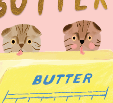 Carolyn Suzuki BUTTER HALF - Love Card