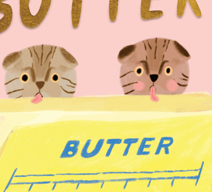 Carolyn Suzuki BUTTER HALF - Love Card