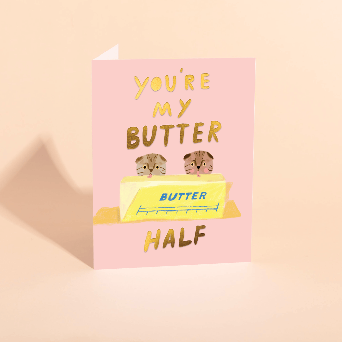 Carolyn Suzuki BUTTER HALF - Love Card
