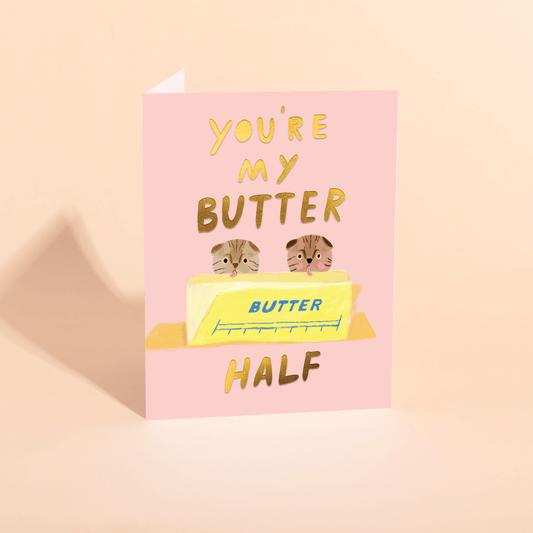 Carolyn Suzuki BUTTER HALF - Love Card