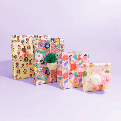Carolyn Suzuki gift wrapping MELLOW PETALS - Rolled Gift Wrap