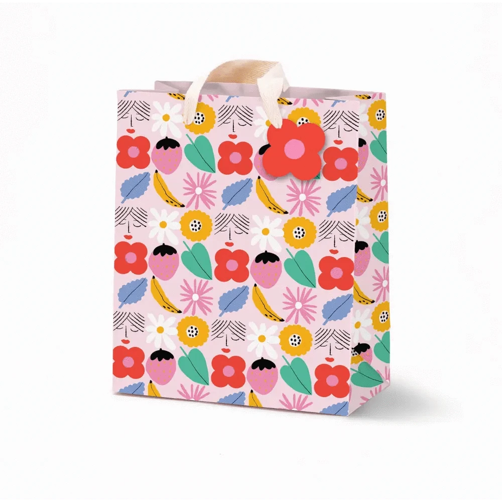 Carolyn Suzuki gift wrapping PERENNIALS - Medium Gift Bag