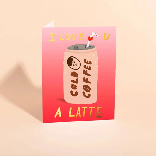 Carolyn Suzuki Greeting Cards COLD BREW - Love Card