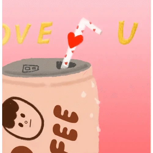 Carolyn Suzuki Greeting Cards COLD BREW - Love Card