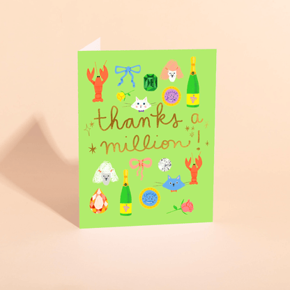 Carolyn Suzuki Greeting Cards FANCY PANTS - Everyday Greeting Card