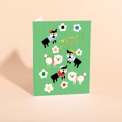 Carolyn Suzuki MERCI BIEN - Thank You Card