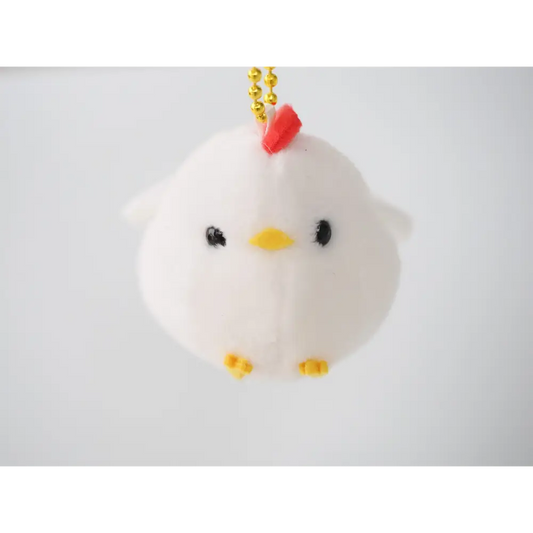 Chicken Keychain Plush - keychains