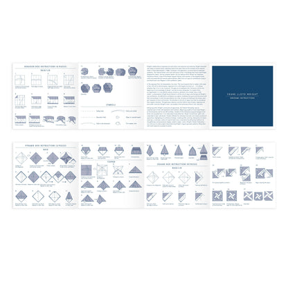 Chronicle Books Origami Paper Frank Lloyd Wright Origami Kit