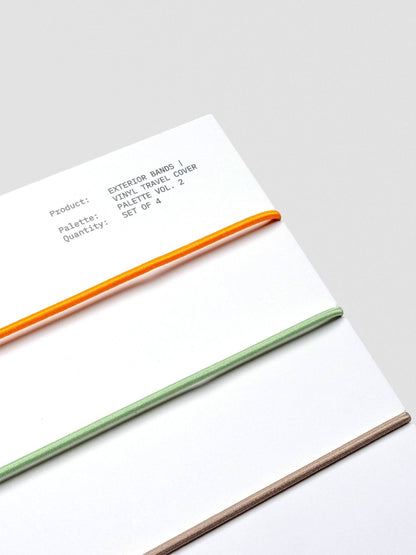 Cloth & Paper Ash, Lisbon, Nori, & Avant Garde Exterior Bands | Vinyl Travel Cover
