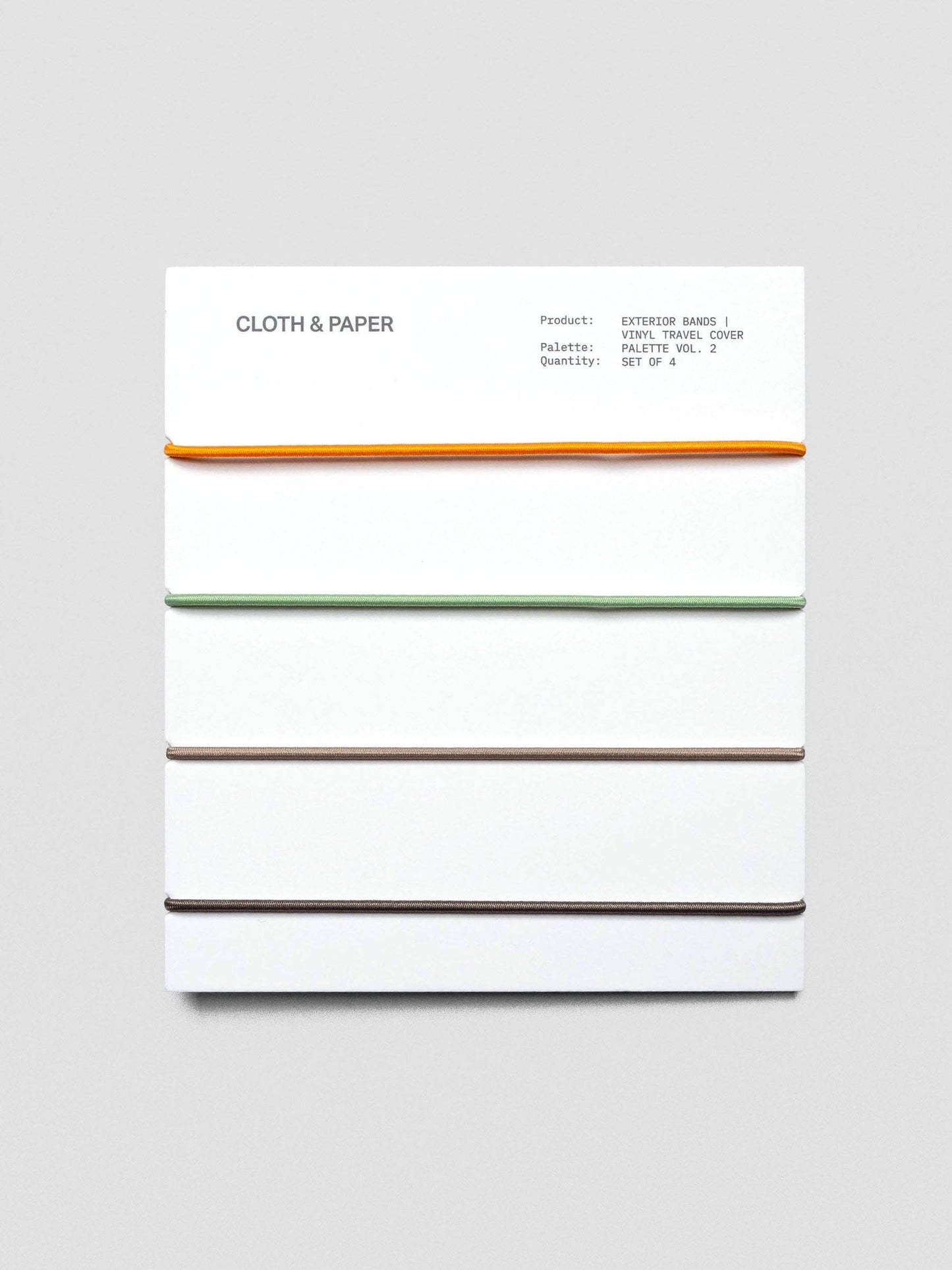 Cloth & Paper Ash, Lisbon, Nori, & Avant Garde Exterior Bands | Vinyl Travel Cover