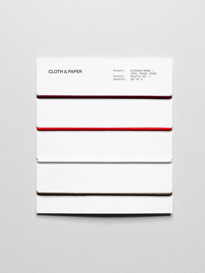 Cloth & Paper Ash, Lisbon, Nori, & Avant Garde Exterior Bands | Vinyl Travel Cover