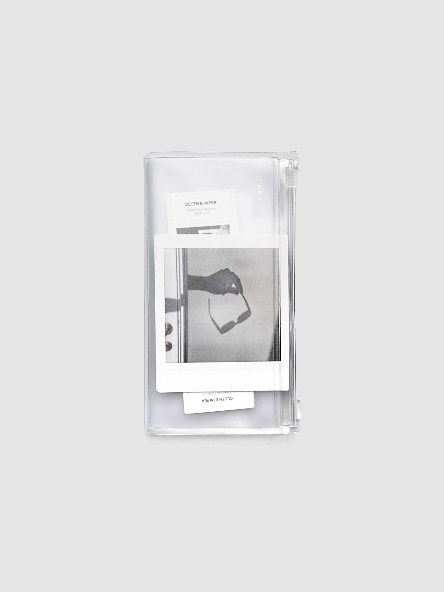 Cloth & Paper Pocket Plus Storage Holder | Travel Notebook | Pocket Plus