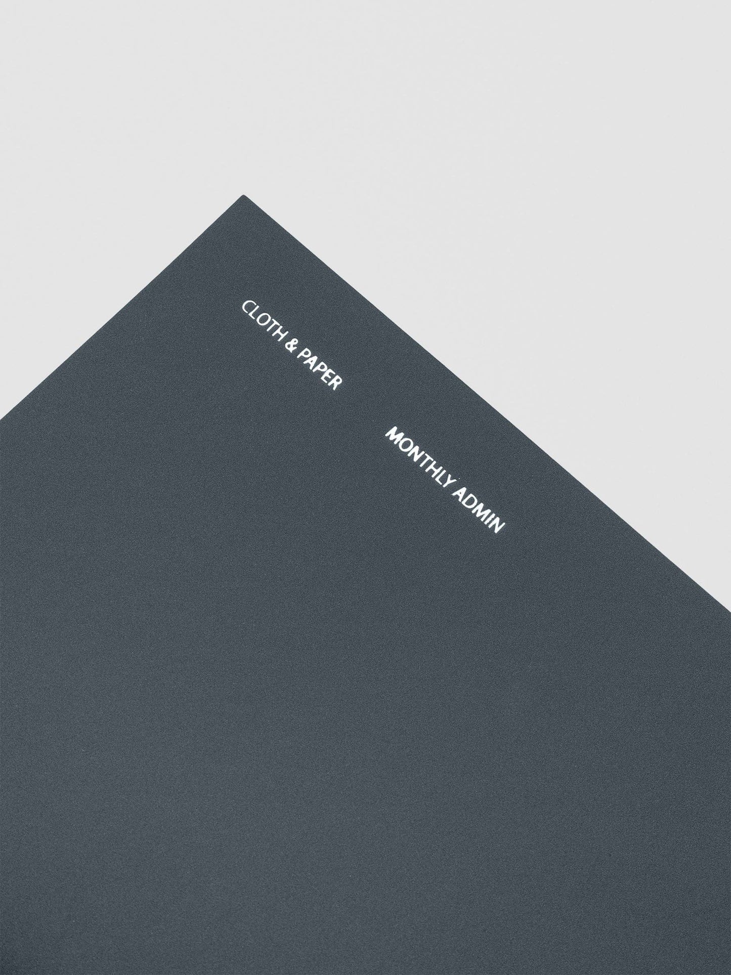 Cloth & Paper Travel Notebook | A5 Slim