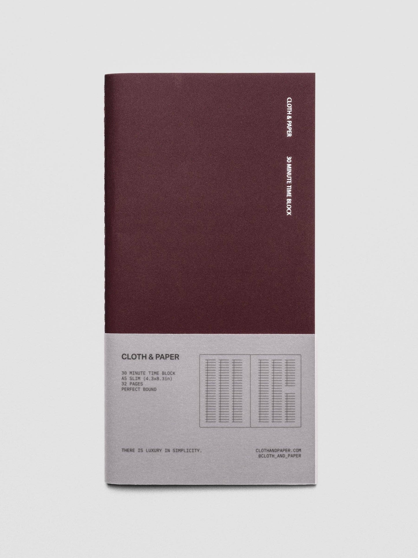 Cloth & Paper Travel Notebook | A5 Slim