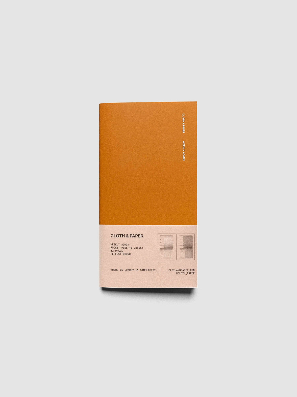 Cloth & Paper Travel Notebook | Pocket Plus