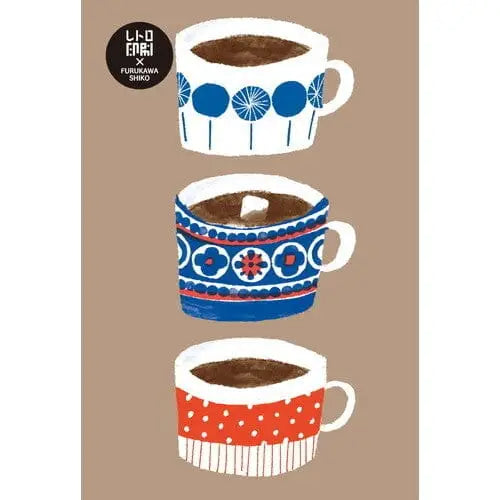 MDS Co.,Ltd. Coffee Mugs Greeting Card - Jam x Furukawa Shiko