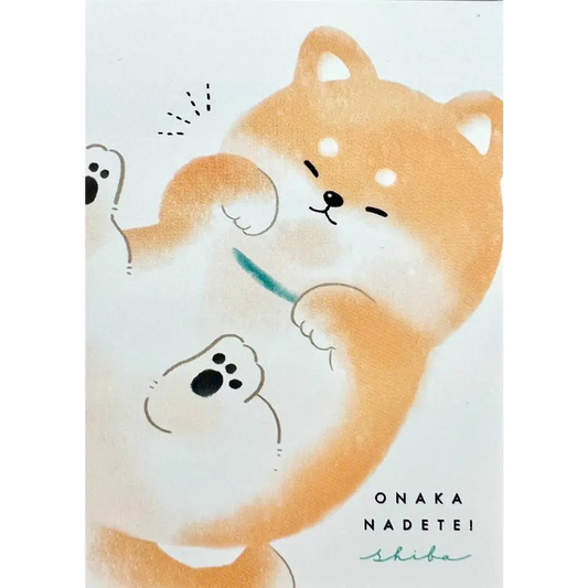 CRUX Shiba Dog Mini Notepad-10