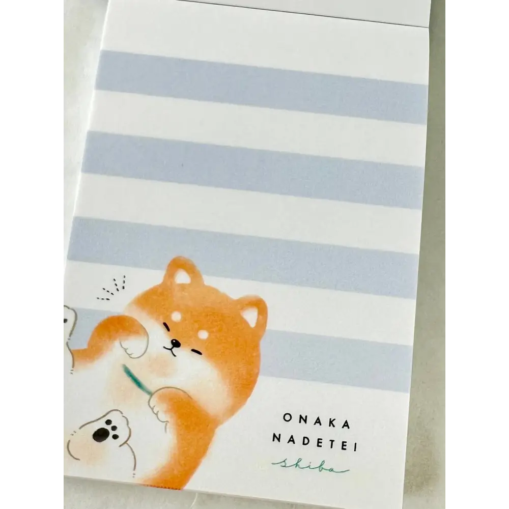 CRUX Shiba Dog Mini Notepad-10