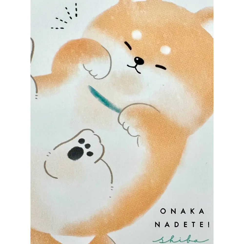 CRUX Shiba Dog Mini Notepad-10