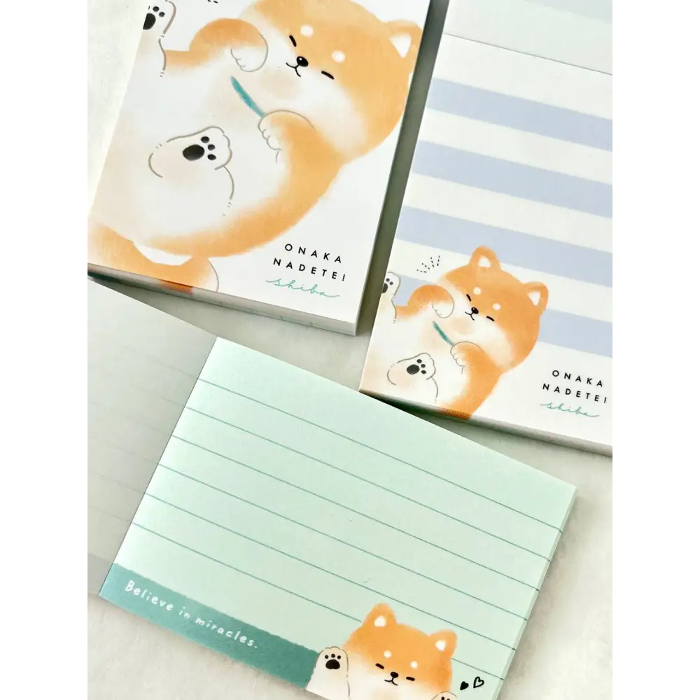 CRUX Shiba Dog Mini Notepad-10