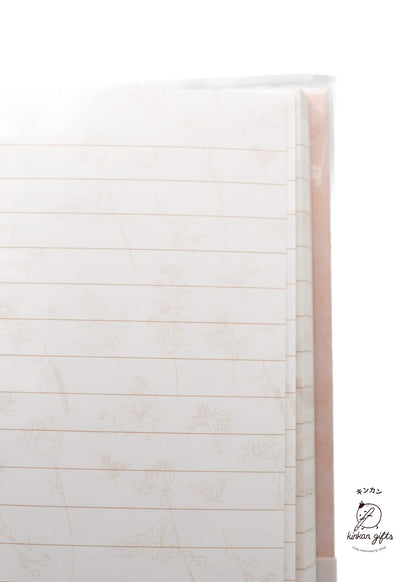 DAIGO Corporation Journals Easy Journal x Hibiya- Kadan - Floral B6 Journal